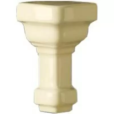Ceramiche Grazia Essenze CAAP07 Angoli Esterno Parete Capitello Magnolia Craquele 3x7,5
