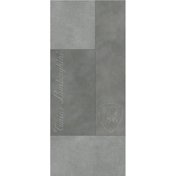 Tonino Lamborghini Korium 167420 Grey Square Logo 120x280 - керамическая плитка и керамогранит