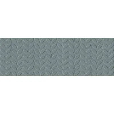 Marazzi Ragno Vida RA6R Struttura Foglia 3D Azzurro Rett 30x90
