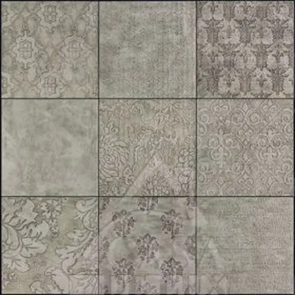 Petra Antiqua Acqueforti tiles KILT Surfaces LondonGrey 15x15