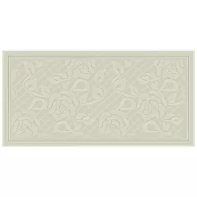La Diva Greta Rettangolo Greta 01 Latte L 15x30
