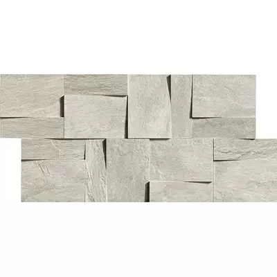 Rex Ceramiche Ardoise 739372 Modulo Muretto 3d Gris 30x30