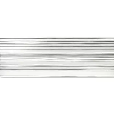 Roca Calypso Inserto Stripes Blanco 25x70