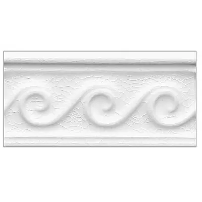 Adex Modernista ADMO4063 Relieve Olas Pb CC Blanco 7,5x15