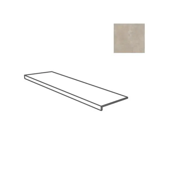Impronta italgraniti Calcis CL04G8R Gradone Con Toro Corda 40x80 - керамическая плитка и керамогранит