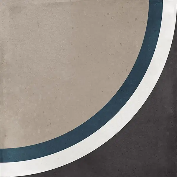 La Fabbrica Ceramiche Small 180234 Trend Arco Black 10x10