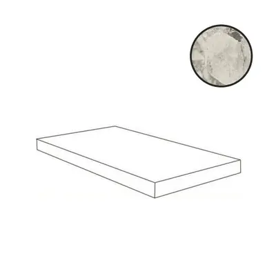 Atlas Concorde Russia Forte Dei Marmi 620070802306 Ceppo Apuano Pearl Scalino Angolo Dx 33x60