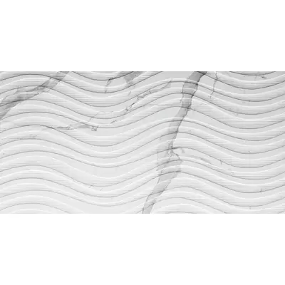 Impronta italgraniti Marble Experience MB01BAO Statuario Lux SQ. Onda 120x60