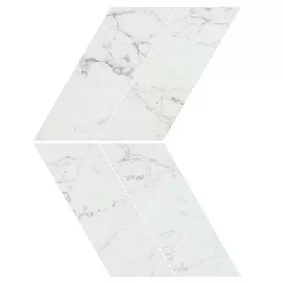 Atlas Concorde Marvel Stone AS1V Carrara Pure Chevron Lappato 22,5x22,9