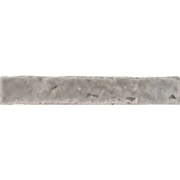 Amadis Fine Tiles Brutalist 8436552228777 Bullnose Agata Grey Crackle 3,8x23,5