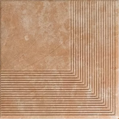 Grupa Paradyz Ilario Beige Corner Stair Tread 30x30