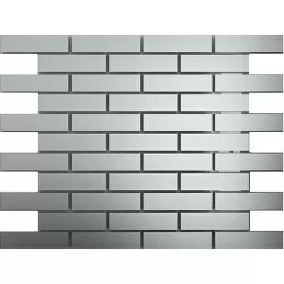 ДСТ Зеркальная плитка Серебро матовое См8025 25x25