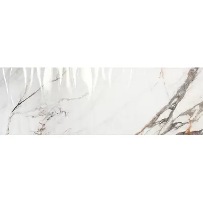 Porcelanite Dos 1219 Calacata Gold Wave Rect 40x120