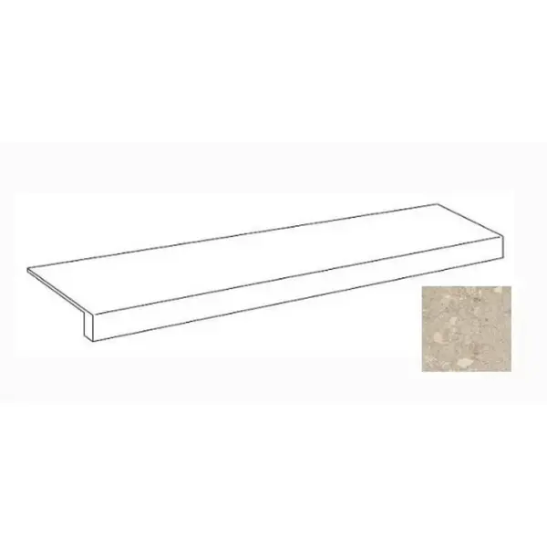 Atlas Concorde Russia Rinascente Fusion 620070003261 Front Agglomerate Light 33x120 - керамическая плитка и керамогранит