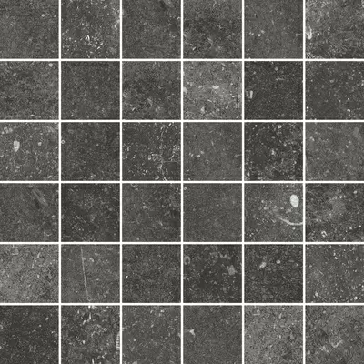 Flaviker PI.SA Nordik Stone PF60004837 Mosaico Black Ret 30x30