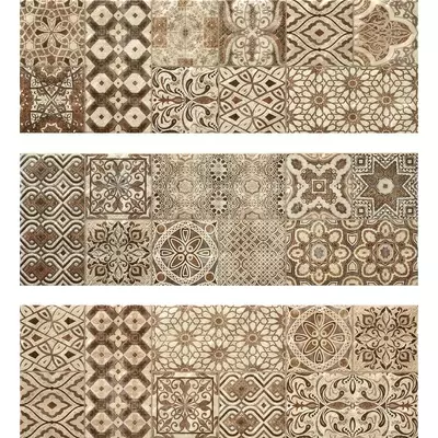Rocersa ceramic Stucco Dec-1 Cream (2 из 3-х) 25x75