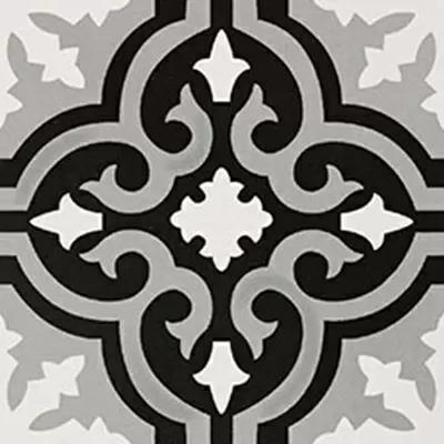 Elios Ceramica Deco Anthology Original B B&W 20x20