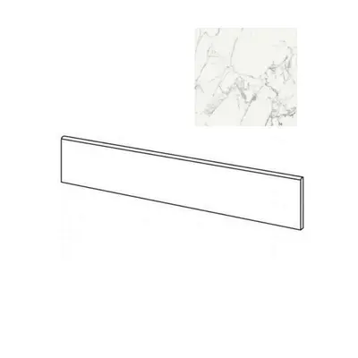 Rex Ceramiche Les Origines 770393 Blanc Matt 6mm Battiscopa 4,6x60