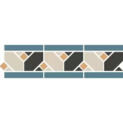 TopCer York Yellow Border 42.2x12.2