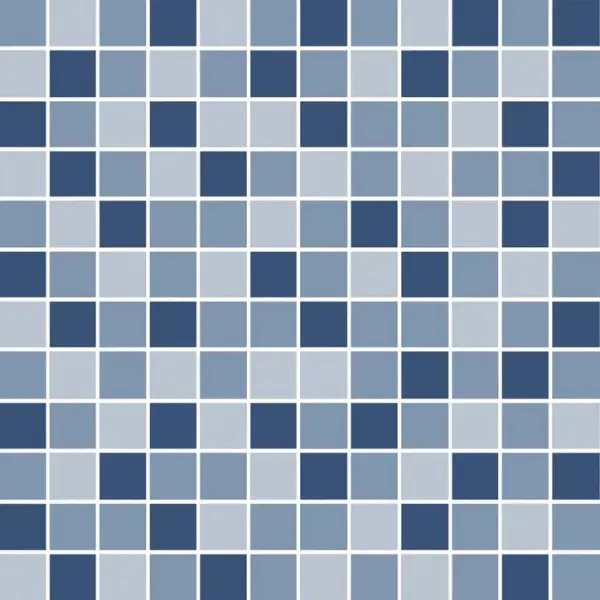 Kerama Marazzi Темари KMD2MSM008MN Мозаичный микс синий матовый 29,8x29,8