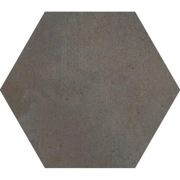 Emil ceramica Forme EMDQ Esagona Antracite Naturale 21x18,2