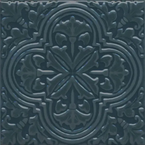 Kerama Marazzi Фес KMD3STA004BN Бирюзовый Тёмный Глянцевый 15x15