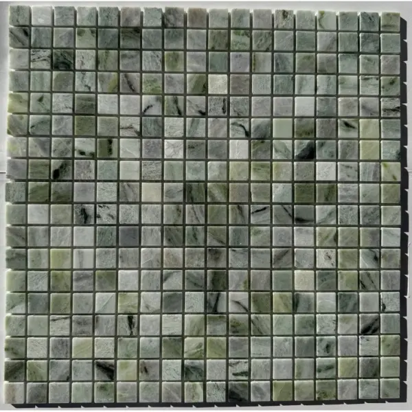 Pixel mosaic Каменная PIX 312 Jet Green Полированная 30,5x30,5