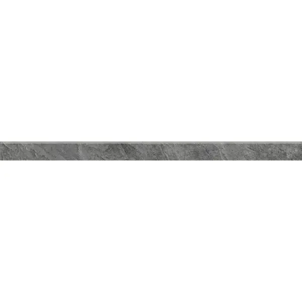 Kerranova Krater K-2212/SR/p01/76x1200x10 Dark Gray Структурированный 7,6x120 - керамическая плитка и керамогранит