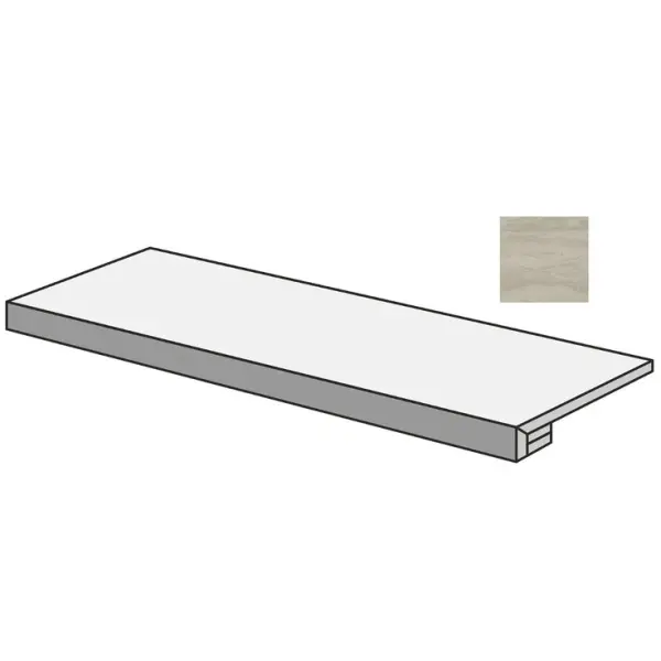 Impronta italgraniti Dorset DR06GT2 Tortora Vein Cut Gradone Toro 33x120