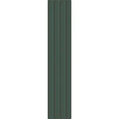DNA Tiles Plinto In Green Matt 10,7x54,2