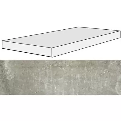 Rex Ceramiche Matieres 755975 Nuage Gradino SX 120x33