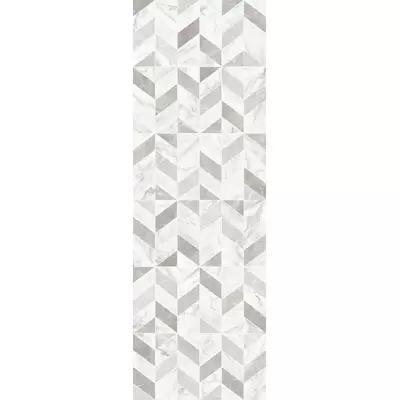 Marazzi Marbleplay Wall M4PK Decoro Naos White 30x90
