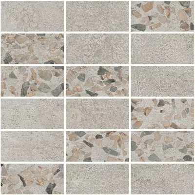 Vitra Terrazzo-X K9498938LPR1VTE0 Микс Темный Лаппато Ректификат 30x30