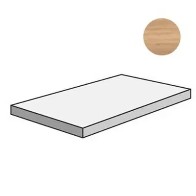Ava Honey Wood 191081 Gradino Costa Retta Rovere SX Nat Ret 33x120