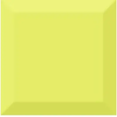 Absolut Keramika Monocolor Biselado Pistacho Brillo 10x10