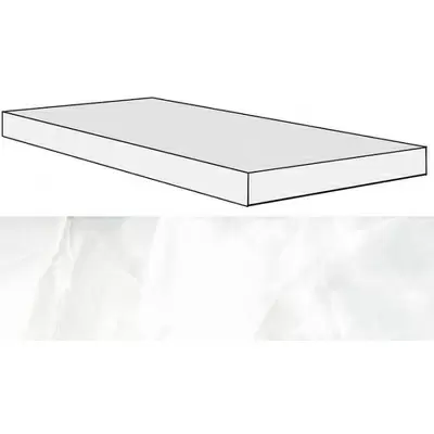 Rex Ceramiche Alabastri Di Rex 739922 Madreperla Angolo Gradino 33x120