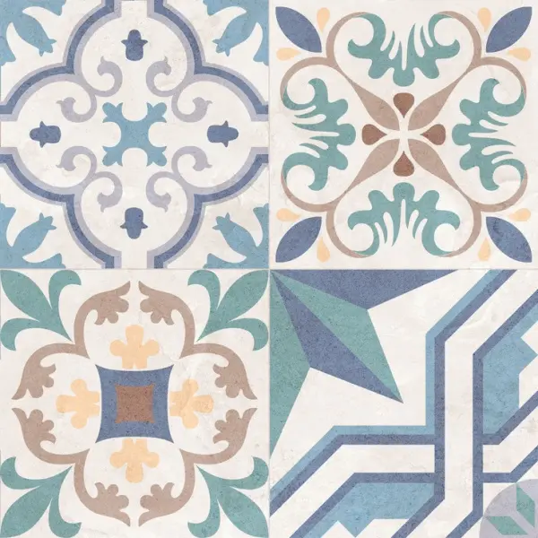 GlobalTile Topaz GT235VG Синий 41,8x41,8 - керамическая плитка и керамогранит