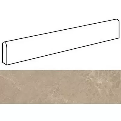 Atlas Concorde Marvel Edge AFA4 Elegant Sable Battiscopa Matt 60x7.2