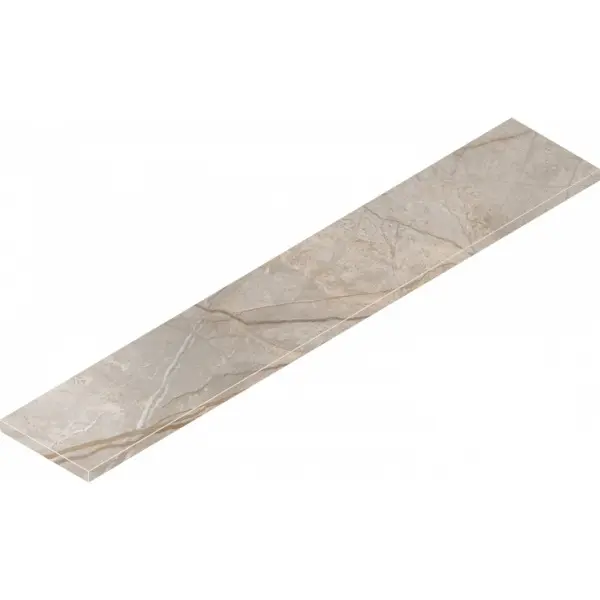 Italon Stellaris 620070002634 Elegant Silver Scalino Angolare Sx 33x160