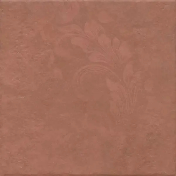 Kerama Marazzi Хадду KM4040G0071N Красный Матовый Декорированный 40,2x40,2