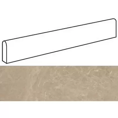 Atlas Concorde Marvel Edge AFA9 Elegant Sable Battiscopa Lappato 60x7.2