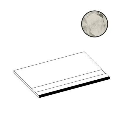 Atlas Concorde Russia Forte Dei Marmi 620090000997 Ceppo Apuano Pearl Bordo Piscina Angolo Sx 20x60