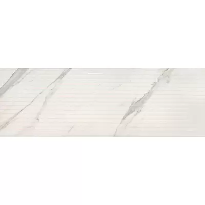 Eurotile Amina 674 AMM1WT Calacatta 29.5x89.5