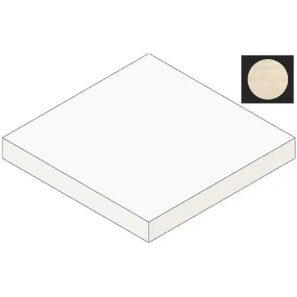 Atlas Concorde Italy Marvel T HDPL Navona White Scalino Angolare 33 33x33 - керамическая плитка и керамогранит