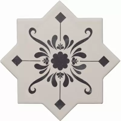 Cevica Becolors Star Stencil Navy 13.25x13.25