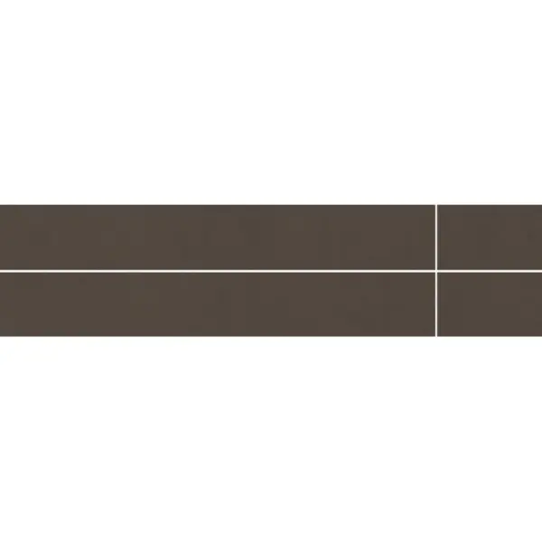 Living Ceramics Cava LV11958 Brown Pattern 2 7B 7,5x30 - керамическая плитка и керамогранит