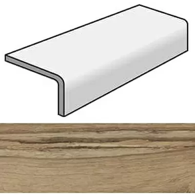 Rex Ceramiche Planches 756095 Noisette Elemento Elle Strutturato 15x60