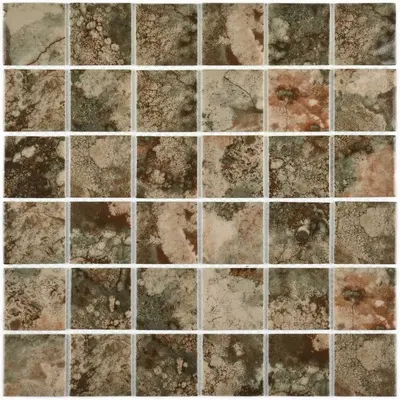 Bonaparte Мозаика стеклянная Amuletto Leaf 30x30