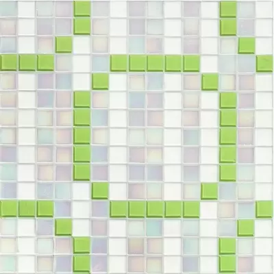 Bisazza Decori 20 06001864VL Rings New Green 32.2x32.2