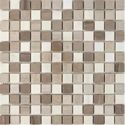 Pixel mosaic Каменная PIX279 White Wooden 2.3 30,5x30,5